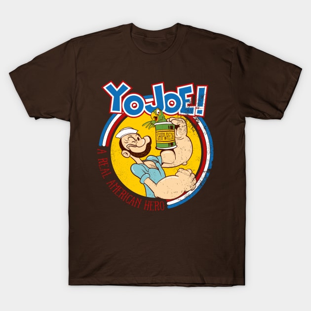 Yo Joe The Sailor Man T-Shirt by amykamen555